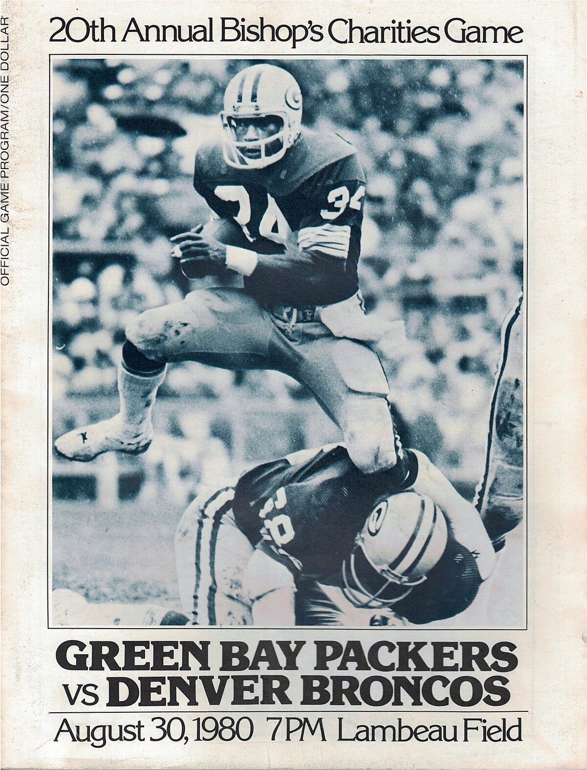 Green Bay Packers vs. Denver Broncos (August 30, 1980)