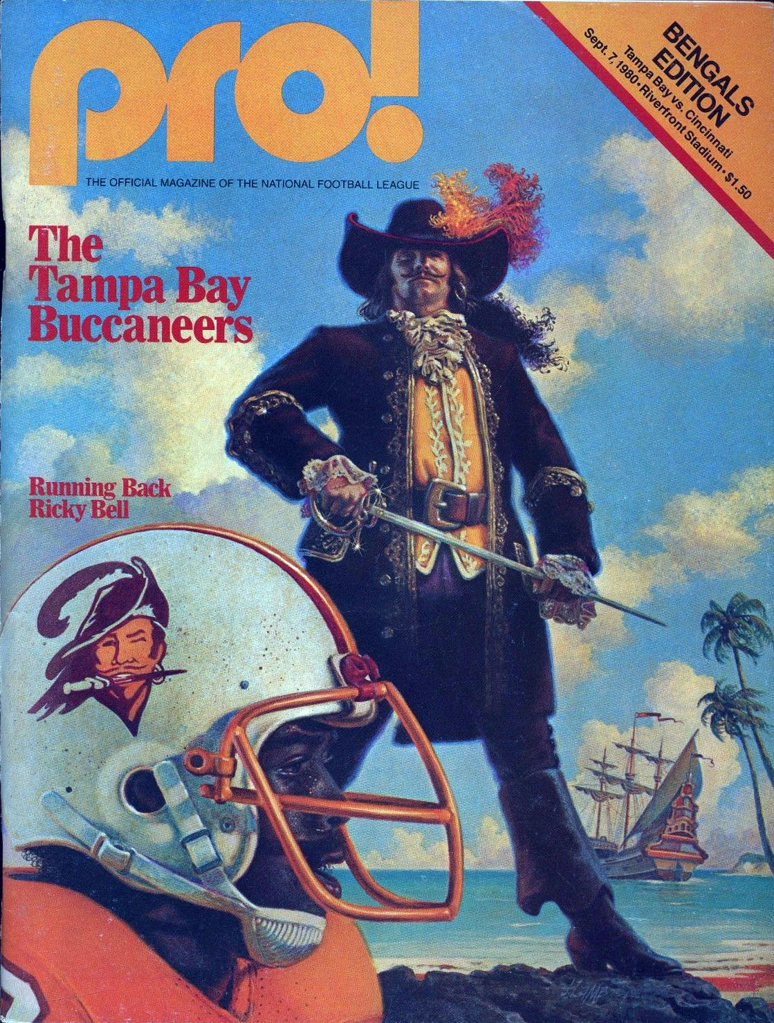 Cincinnati Bengals vs. Tampa Bay Buccaneers vs.  (September 7, 1980)
