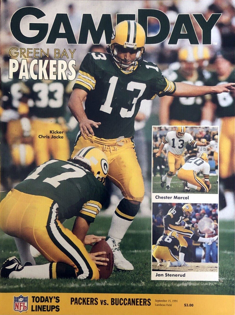 Green Bay Packers vs. Tampa Bay Buccaneers (September 15, 1991)