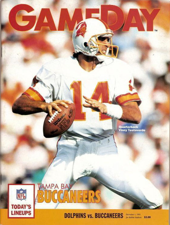 Miami Dolphins vs. Tampa Bay Buccaneers (December 1, 1991)
