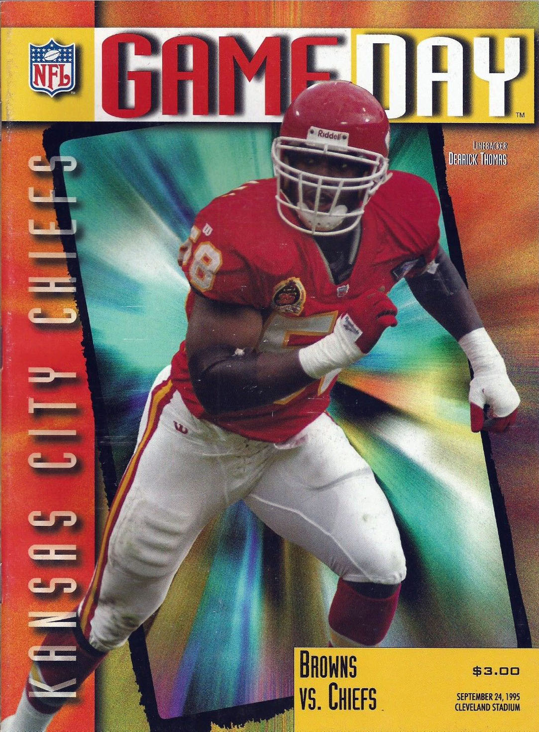 Cleveland Browns vs. Kansas City Chiefs (September 24, 1995)