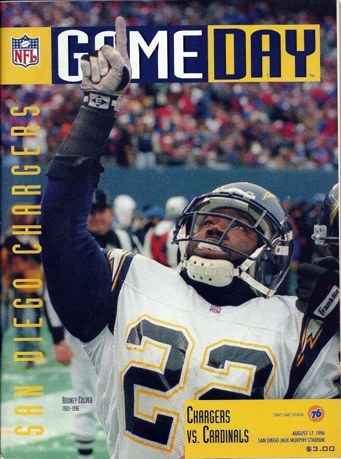 San Diego Chargers vs. Arizona Cardinals (August 17, 1996)