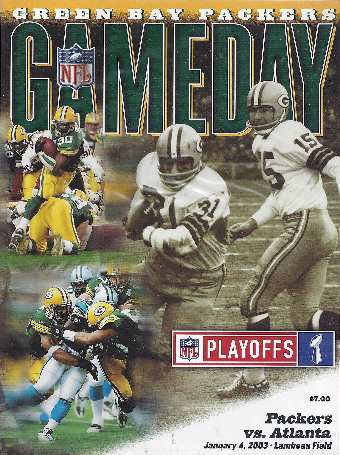 Green Bay Packers vs. Atlanta Falcons (January 4, 2003)