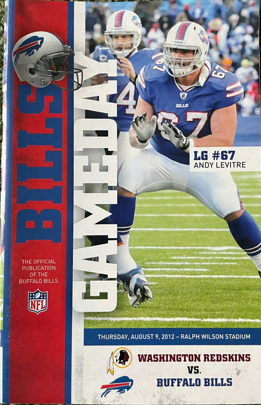 Buffalo Bills vs. Washington Redskins (August 9, 2012)