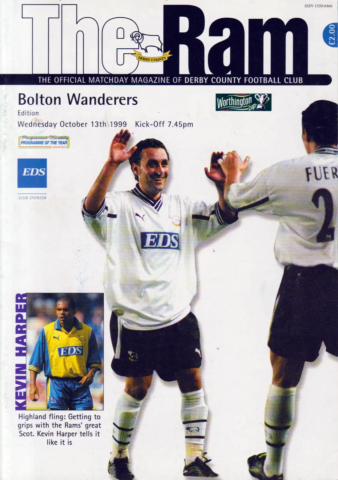 Derby County vs. Bolton Wanderers (October 13, 1999)