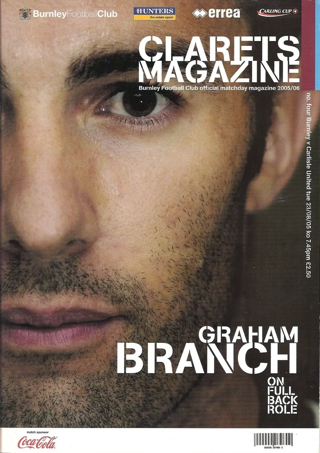 Burnley vs. Carlisle United (August 23, 2005)