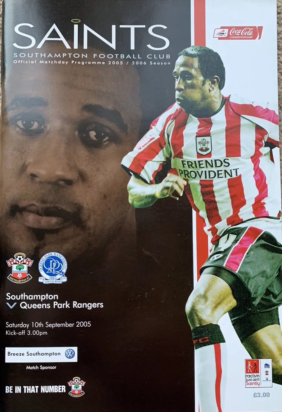 Southampton vs. Queens Park Rangers (September 10, 2005)