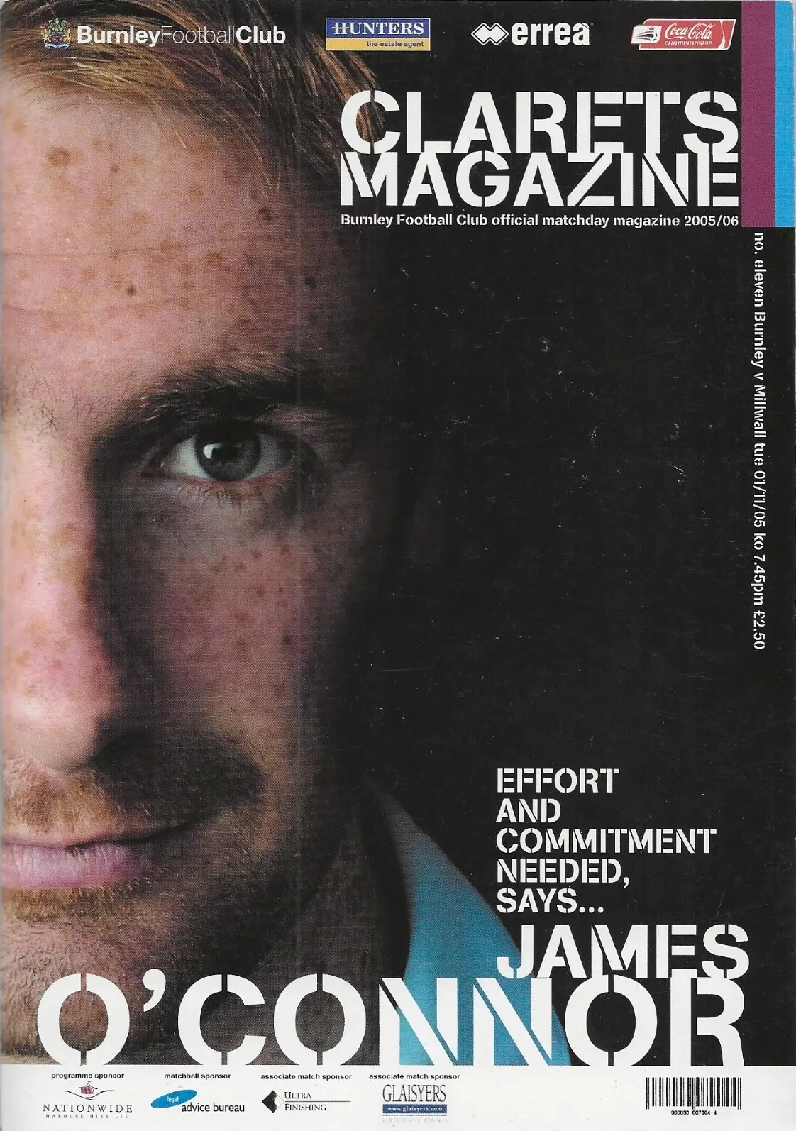 Burnley vs. Millwall (November 1, 2005)