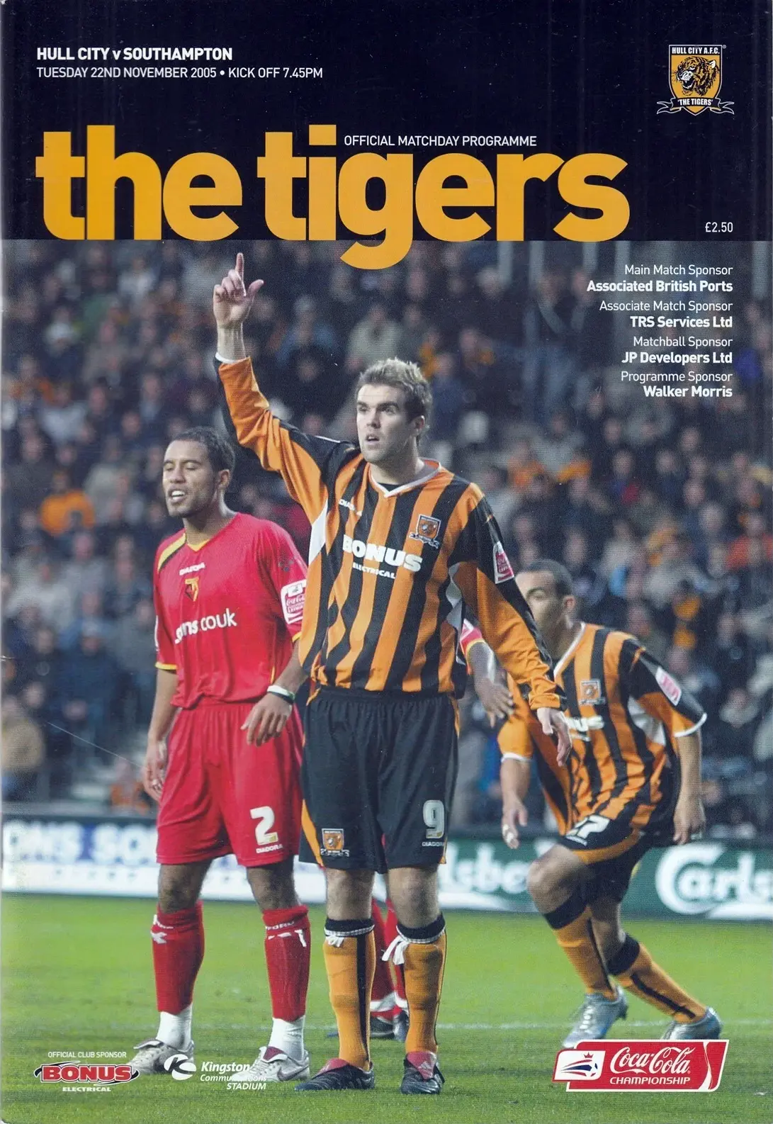 Hull City vs. Southampton (November 22, 2005)