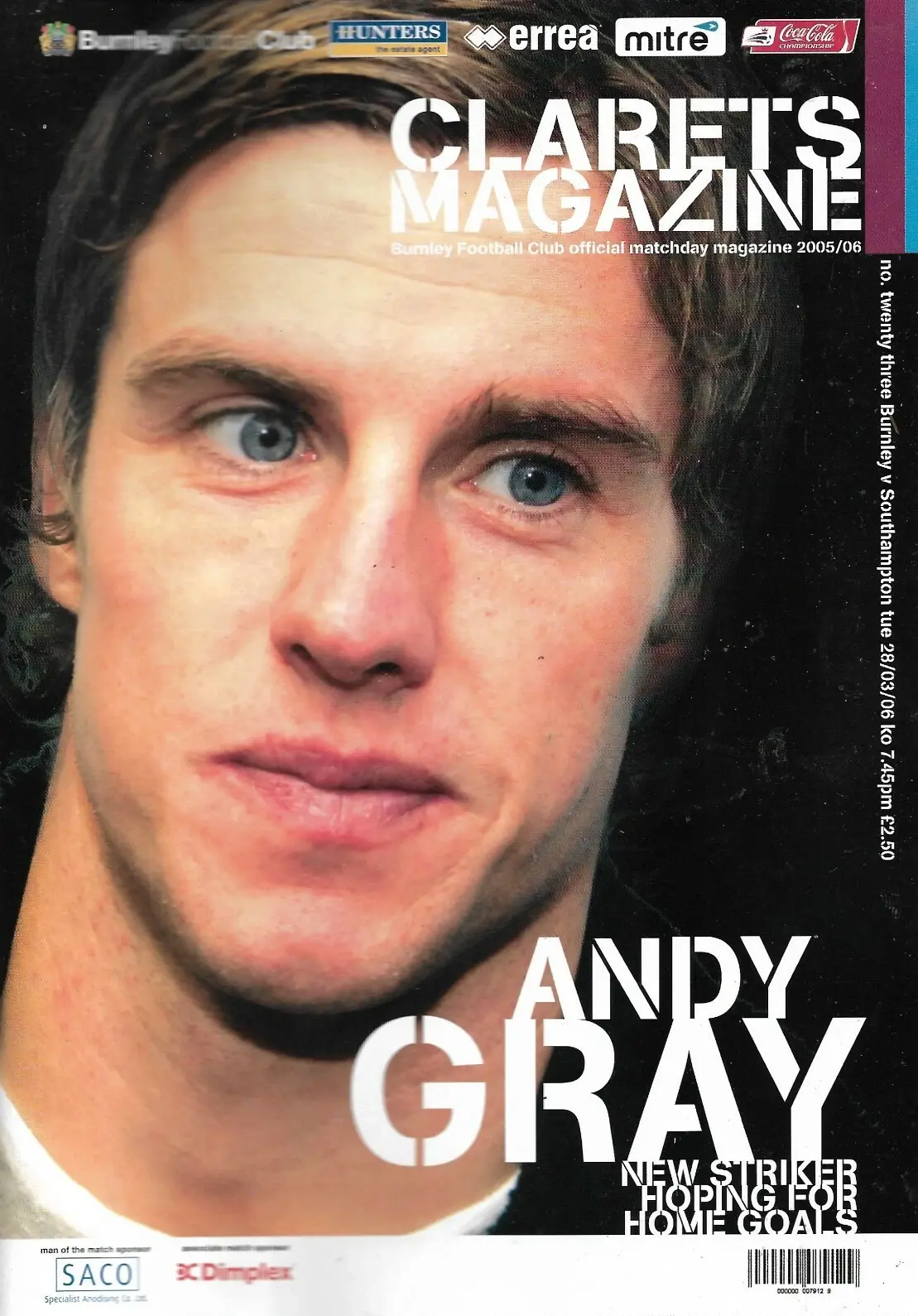 Burnley vs. Southampton (March 28, 2006)