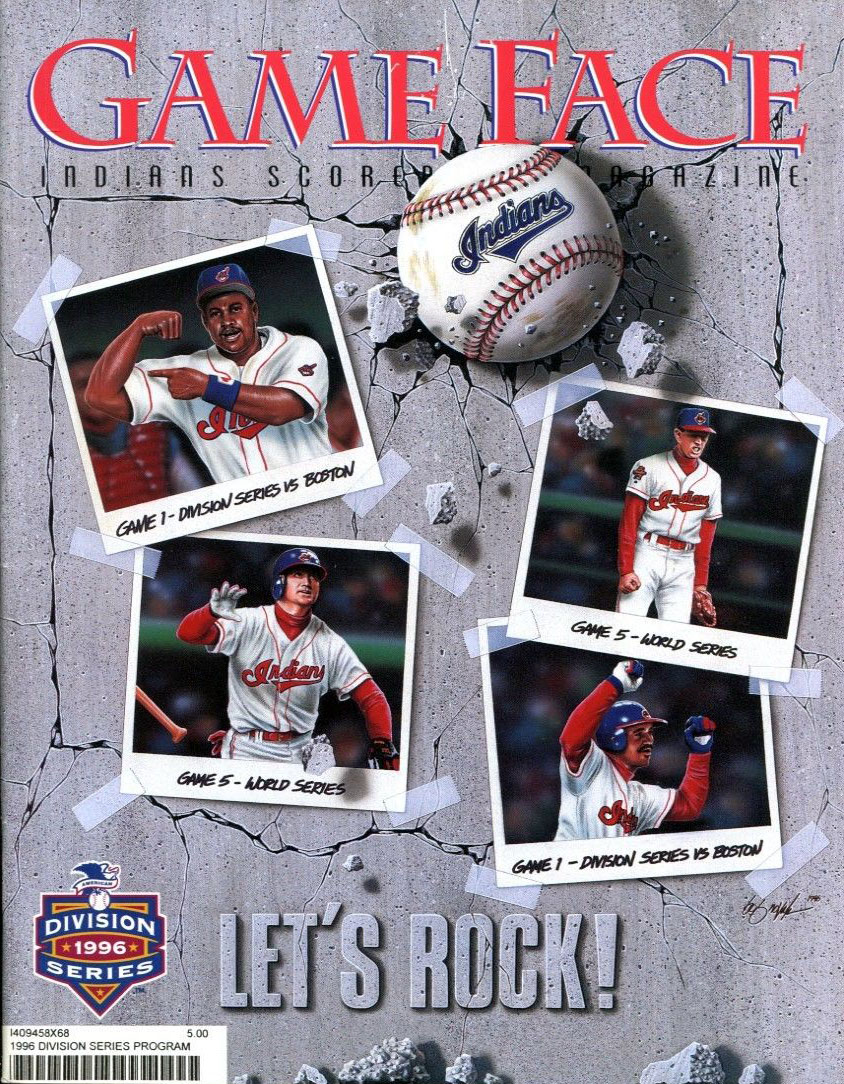 1996 Cleveland Indians ALDS program