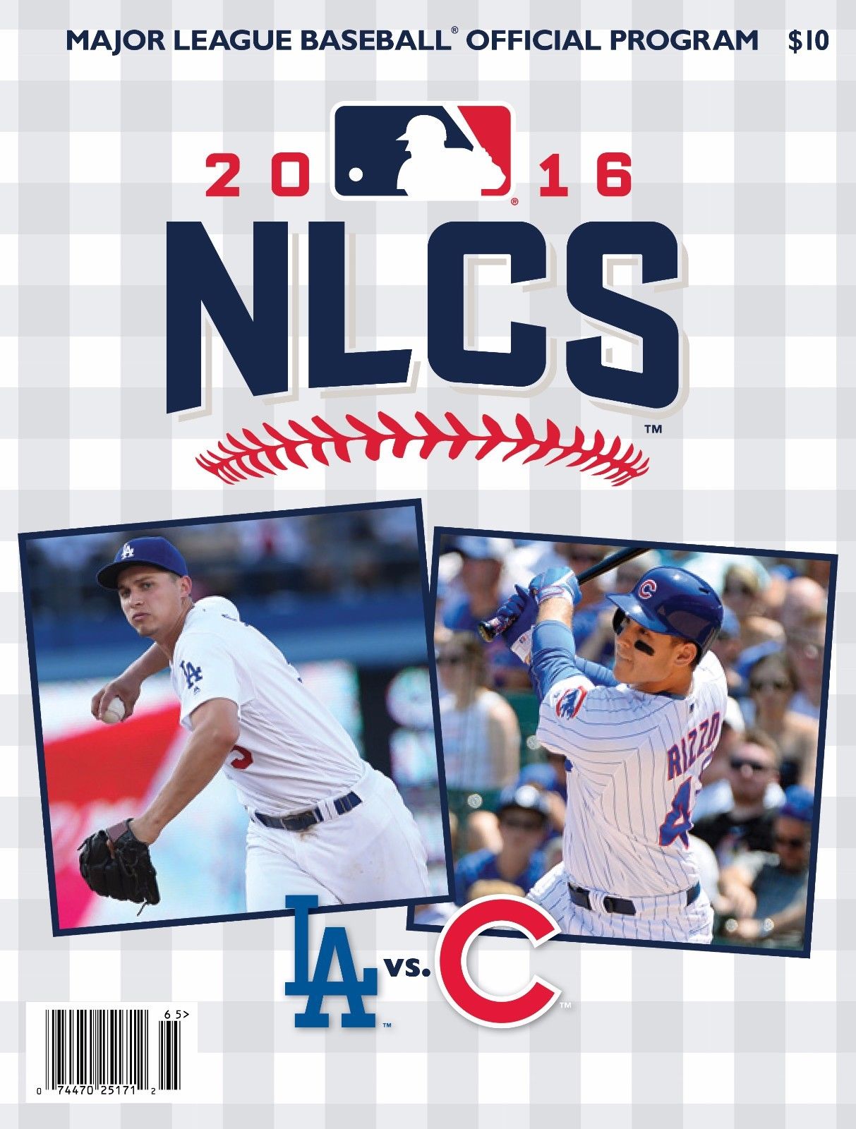2016 NLCS program