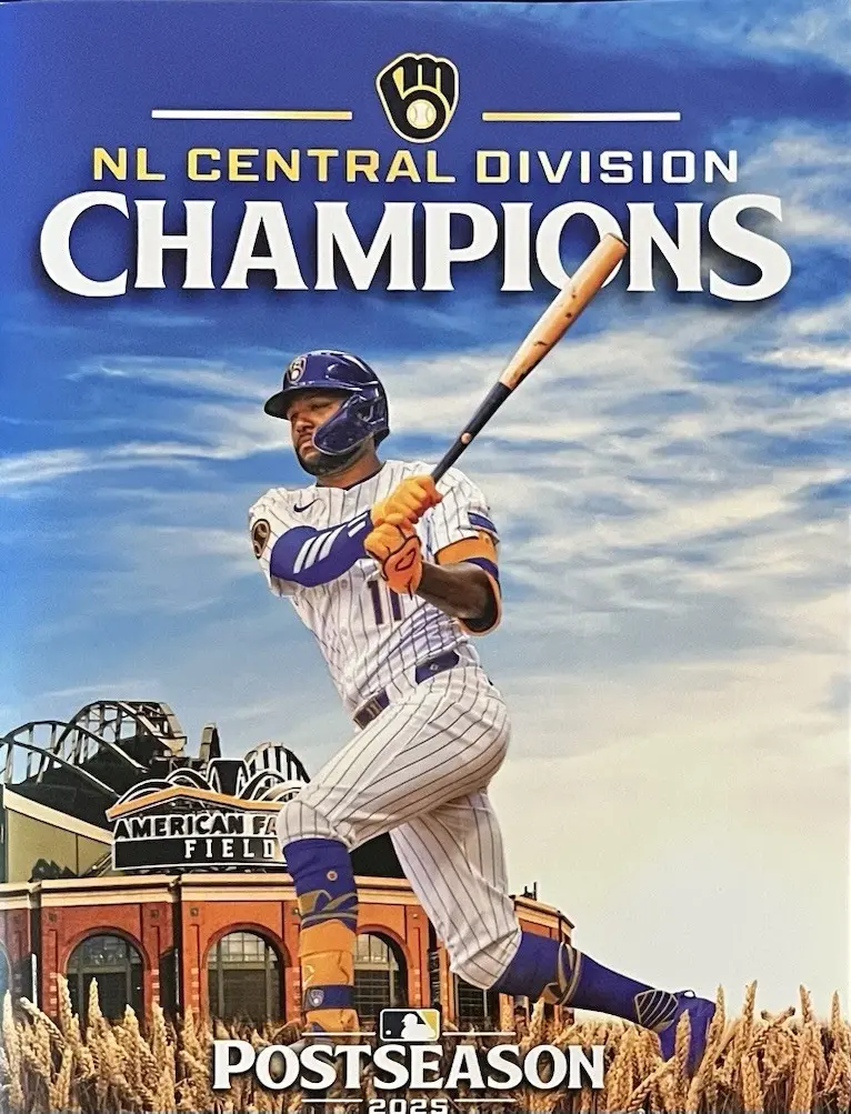 2025 Milwaukee Brewers NLDS program
