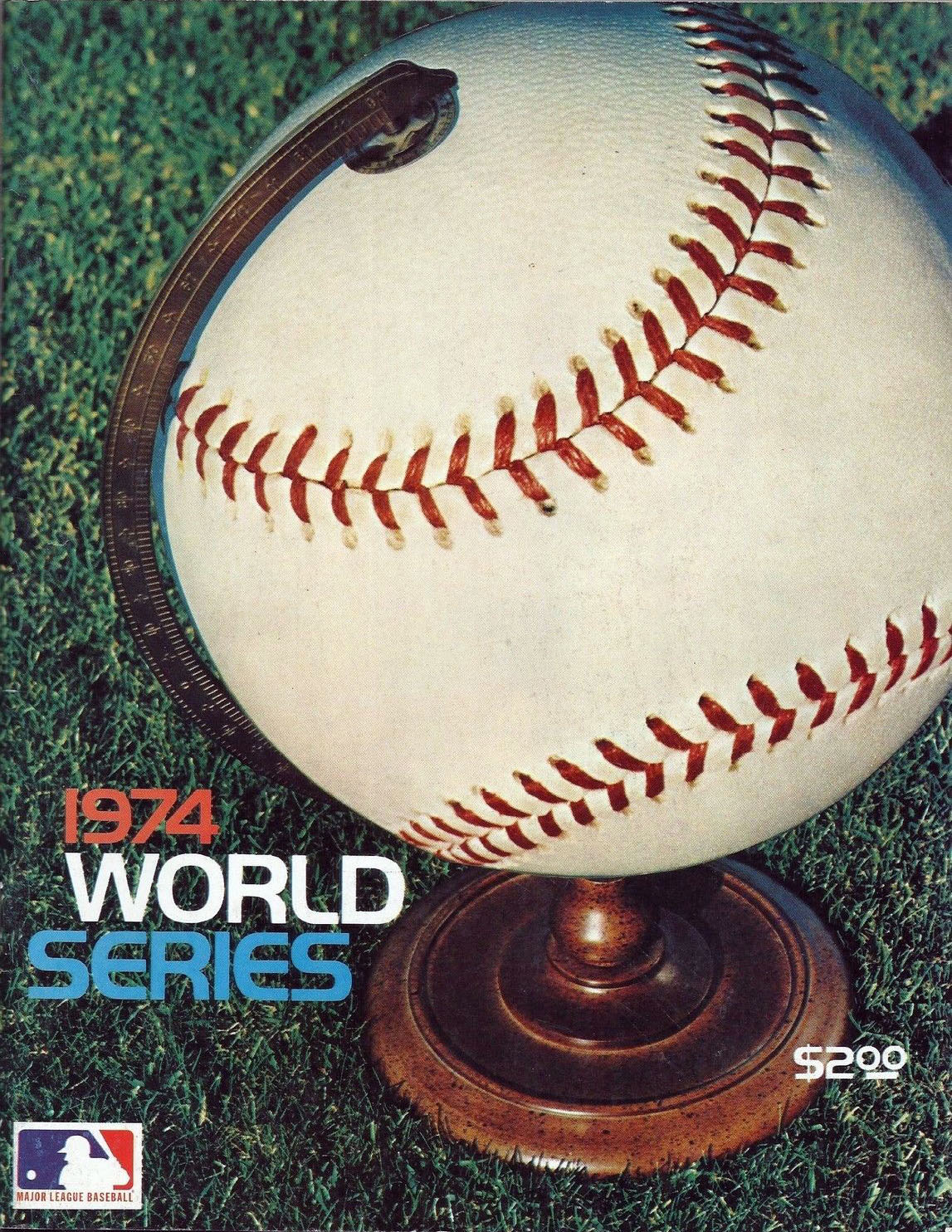 1974 World Series program