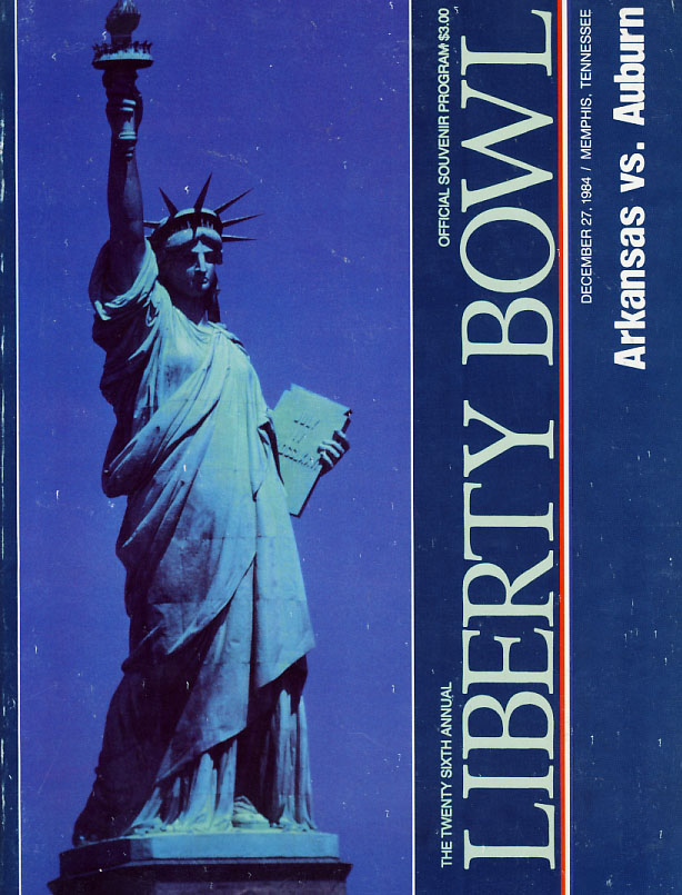 1984 Liberty Bowl program
