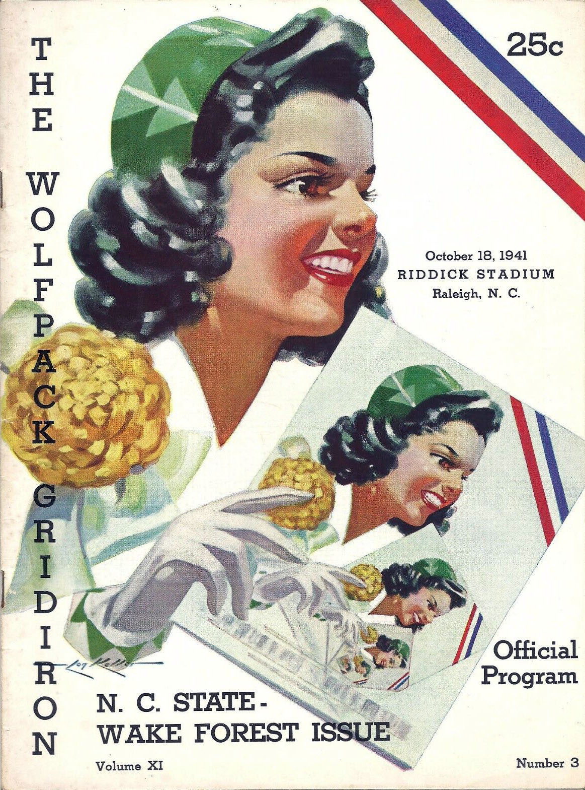 NC State Wolfpack vs. Wake Forest Demon Deacons (October 18, 1941)