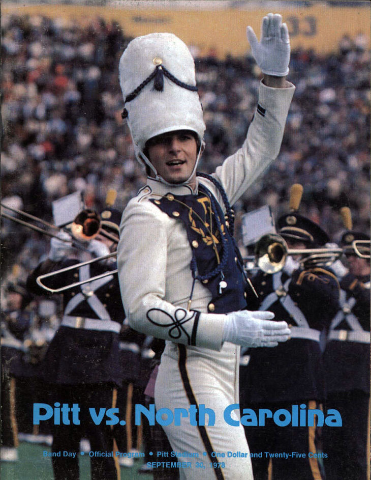 Pittsburgh Panthers vs. North Carolina Tar Heels (September 30, 1978)