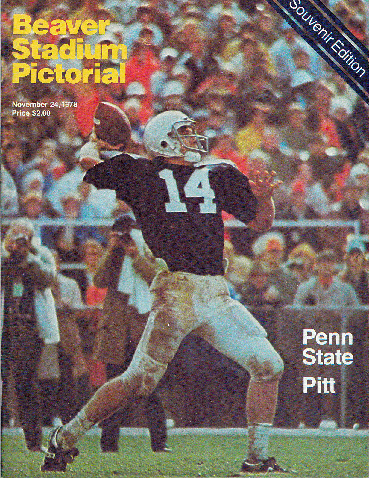Penn State Nittany Lions vs. Pittsburgh Panthers (November 24, 1978)