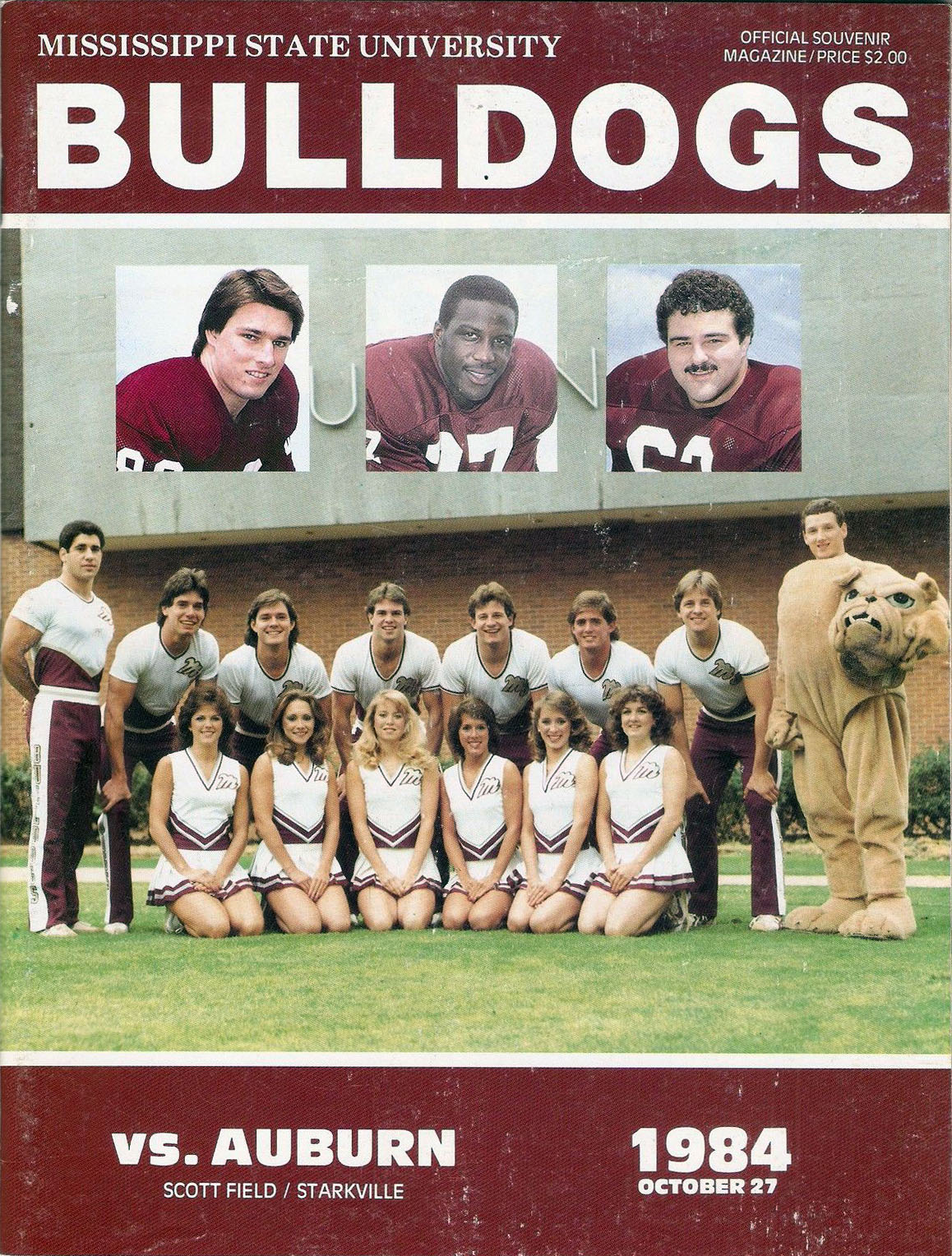 Mississippi State Bulldogs vs. Auburn Tigers (October 27, 1984)