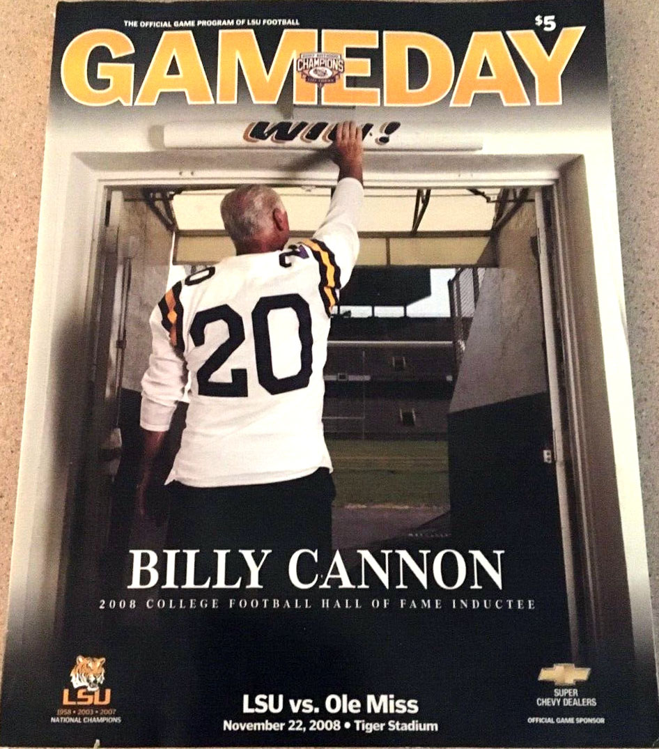 LSU Tigers vs. Ole Miss Rebels (November 22, 2008)