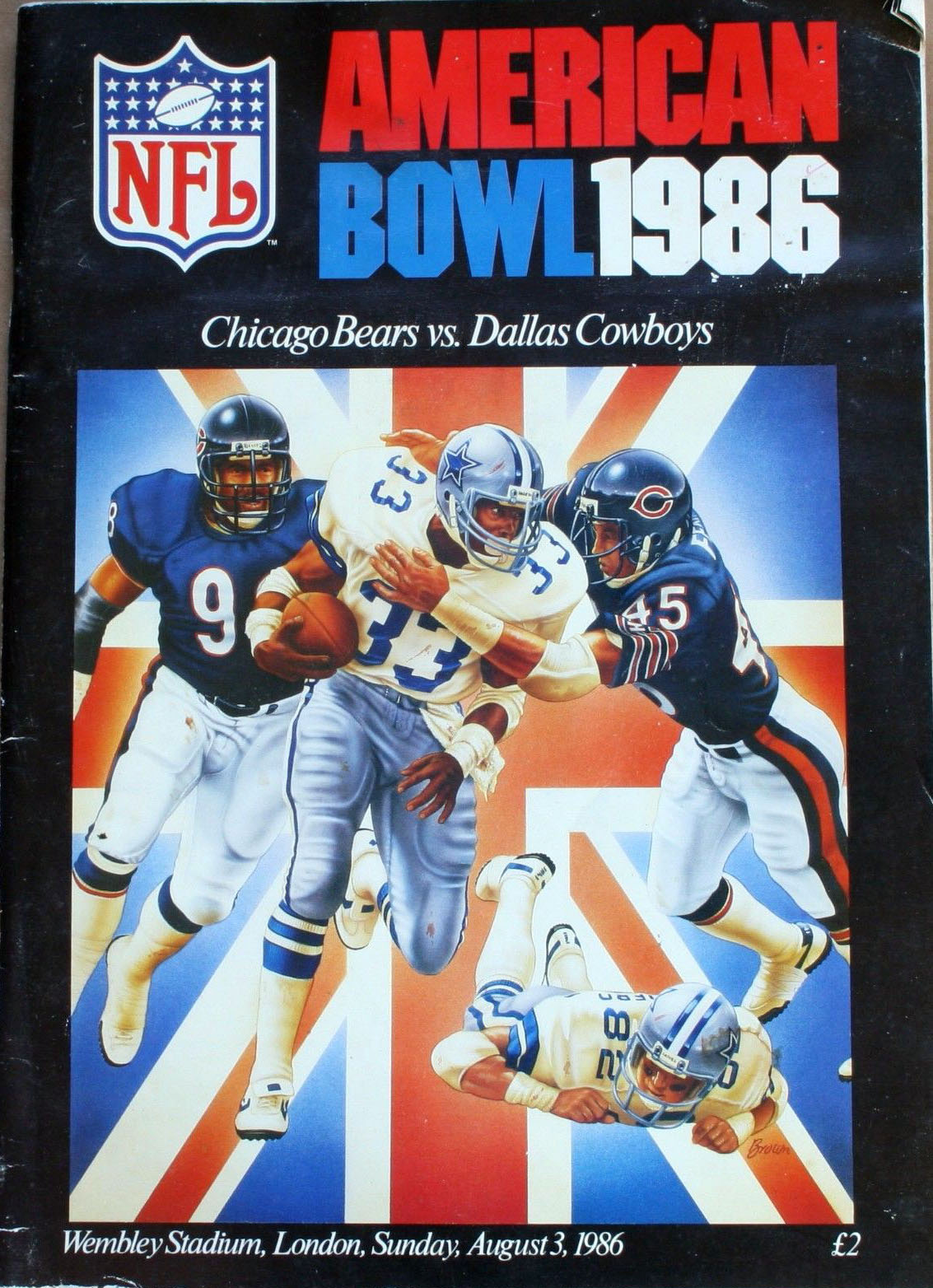 Chicago Bears vs. Dallas Cowboys (August 3, 1986)