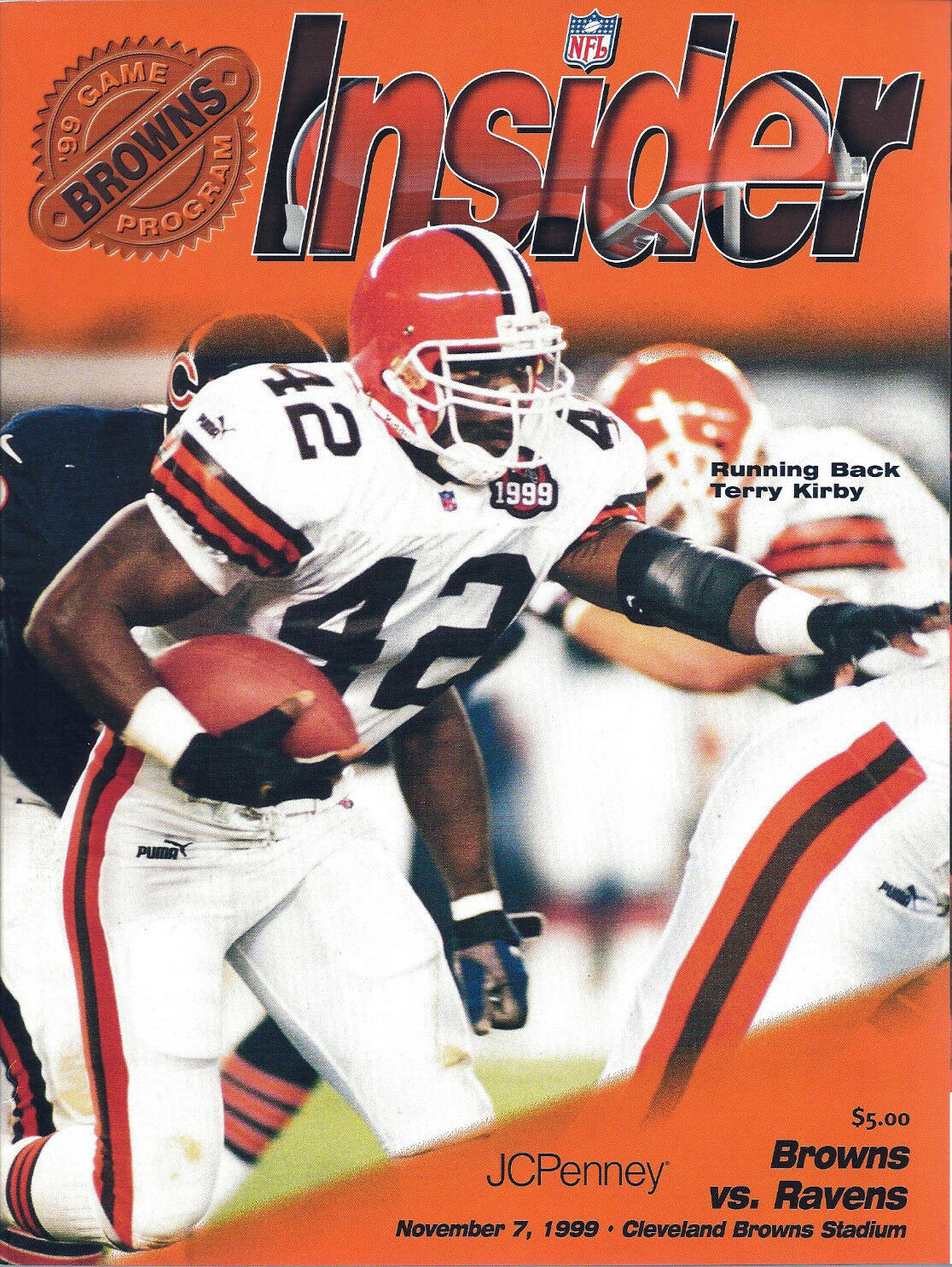 Cleveland Browns vs. Baltimore Ravens (November 7, 1999)