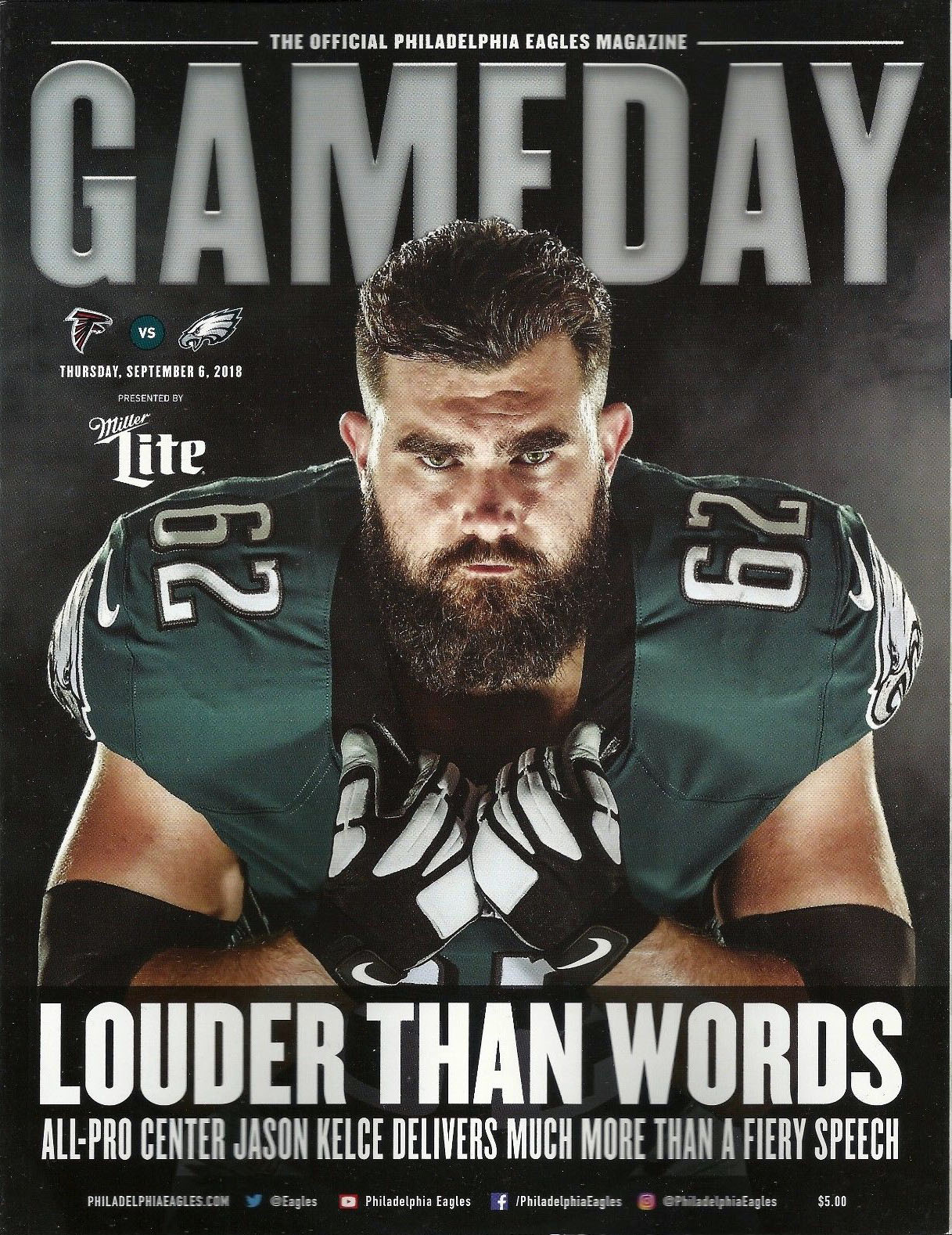 Philadelphia Eagles vs. Atlanta Falcons (September 6, 2018)