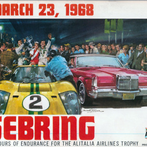 1968 12 Hours of Sebring program