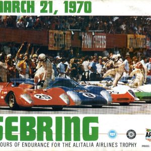 1970 12 Hours of Sebring program