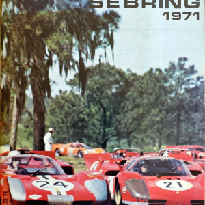 1971 12 Hours of Sebring program