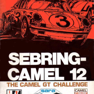 1973 12 Hours of Sebring program