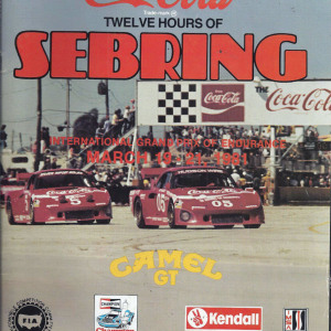 1981 12 Hours of Sebring program