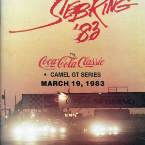 1983 12 Hours of Sebring program