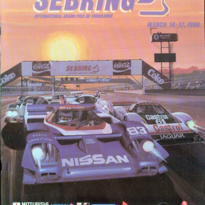 1990 12 Hours of Sebring program