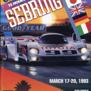 1993 12 Hours of Sebring program
