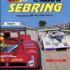 1996 12 Hours of Sebring program