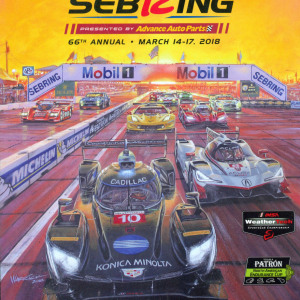 2018 12 Hours of Sebring program