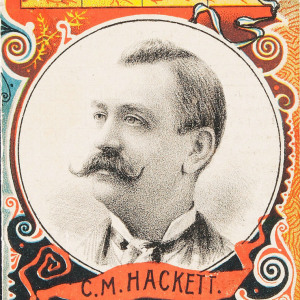 1885 Brooklyn Grays program