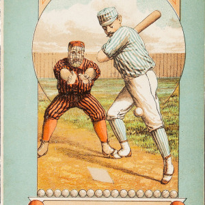 1887 Brooklyn Grays program