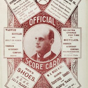 1893 Chicago Colts program