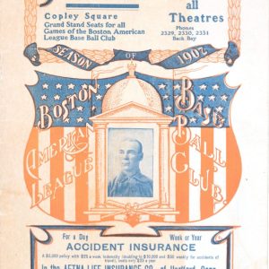 1907 Boston Americans program
