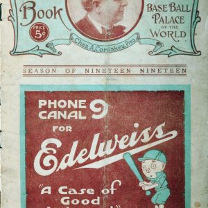 1919 Chicago White Sox program