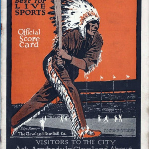 1924 Cleveland Indians program
