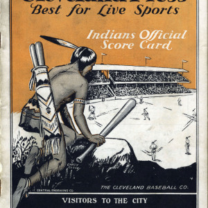 1927 Cleveland Indians program