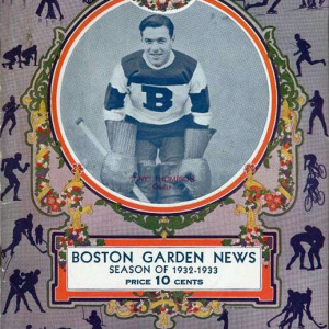 1932-33 Boston Bruins program