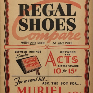 1938 Brooklyn Dodgers program