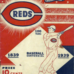1939 Cincinnati Reds program