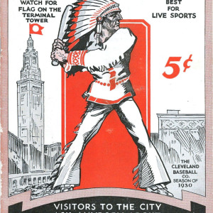1930 Cleveland Indians program