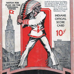 1937 Cleveland Indians program