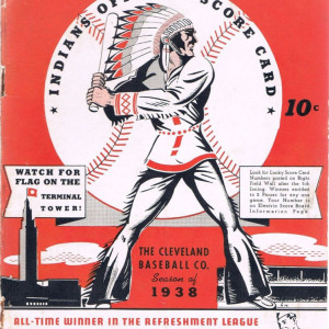 1938 Cleveland Indians program